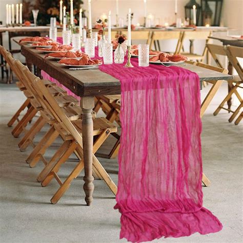 gauze runners|cheesecloth table runner hobby lobby.